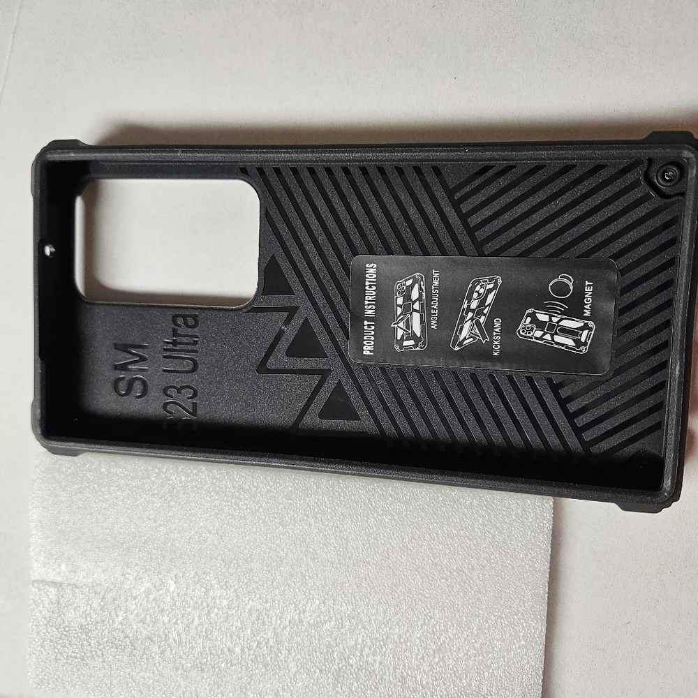 Samsung Galaxy S23‎ Ultra Rugged Blue and Black Phone Case